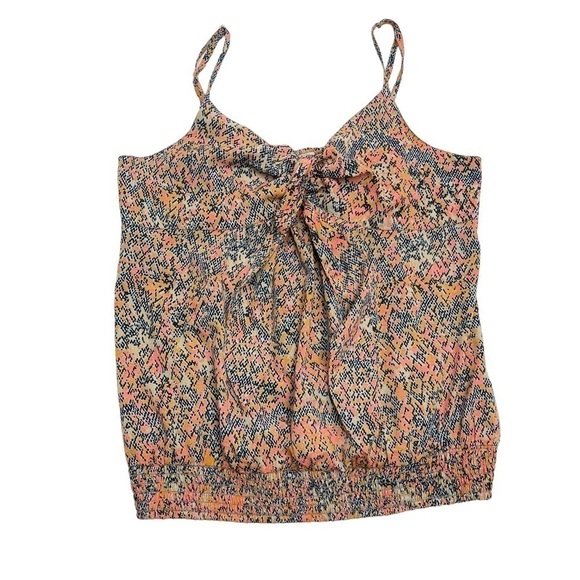 TRISTAN cami tank top snake skin printed size L multicoloured neon - Picture 8 of 13